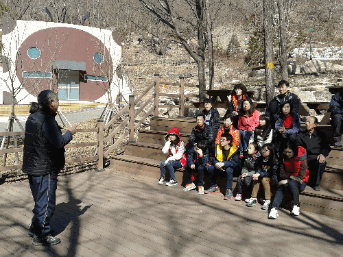 휴양림 숲해설(해설사 전영남선생님)