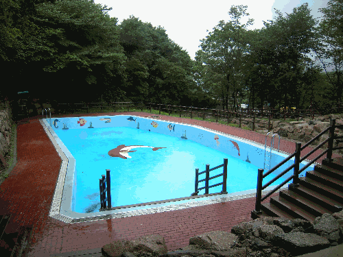 휴양림 시설물들....