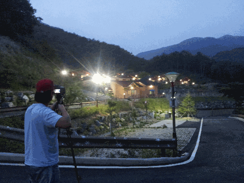 MBC수목드라마"남자가사랑할때" 우리 휴양림을 배경장면으로 촬영 제공